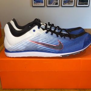New!! Rare Vintage Nike Zoom Rival Distance 4 Track & Field Spike Shoes Size 12